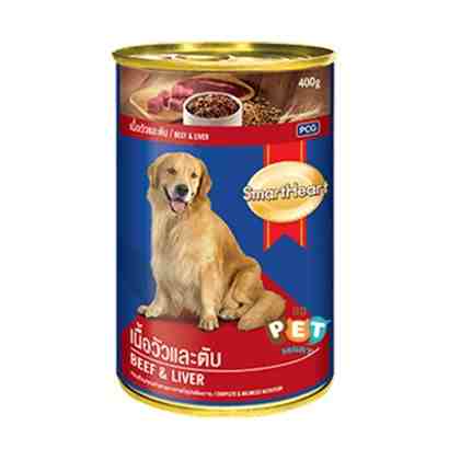 SmartHeart Dog Food Beef & Liver Can